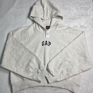GAP Women's Gray Hoodie Sweater